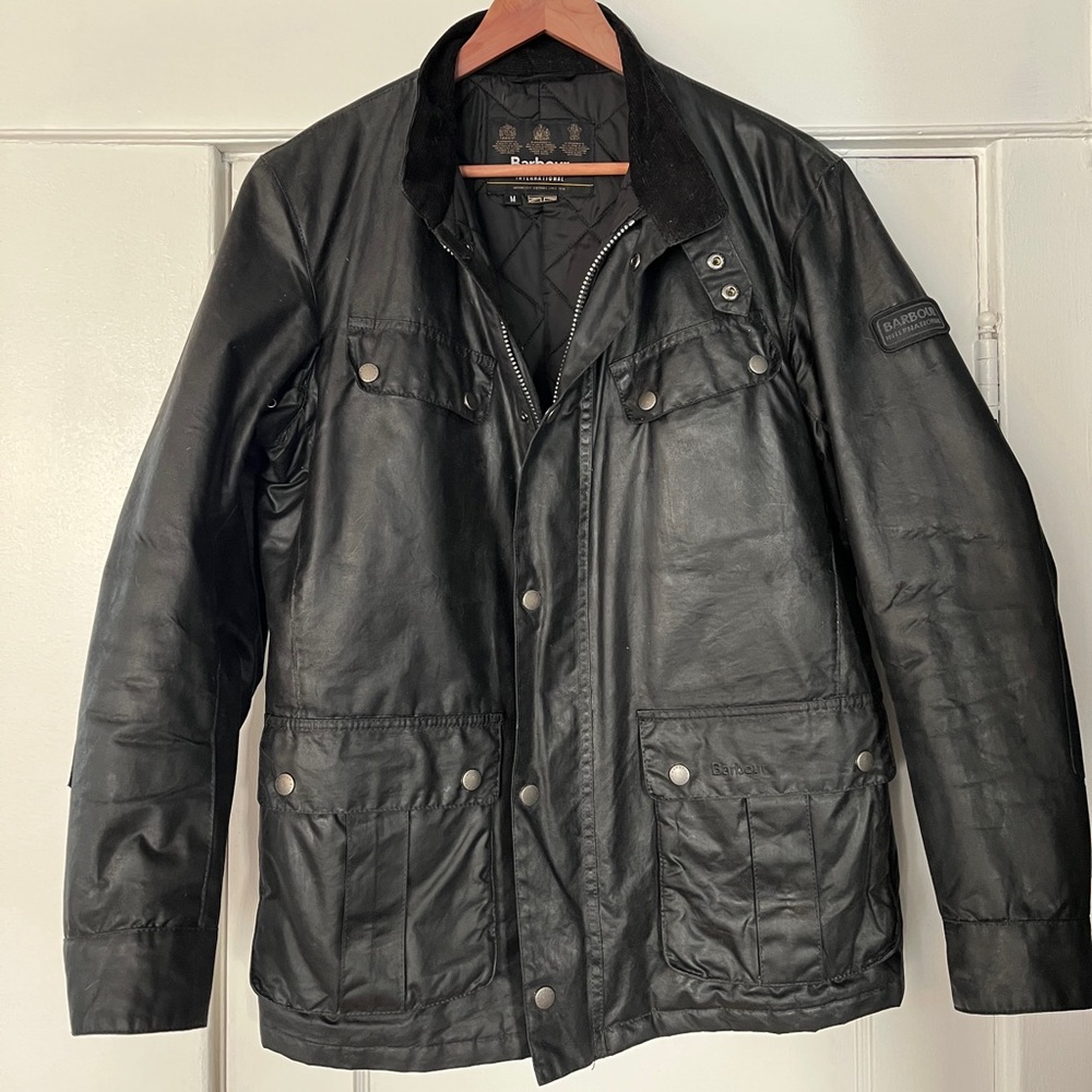 Barbour Duke Jacket (Medium) and scarf